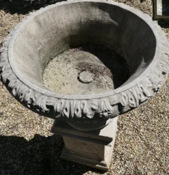 Discount Pamono Large Garden Planter on Plinth, 1920s