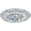 Pamono Large German Blue Onion Pattern Serving Platter from Meissen, 1890s> Serving Dishes