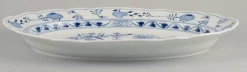 Pamono Large German Blue Onion Pattern Serving Platter from Meissen, 1890s><noscript><img width=