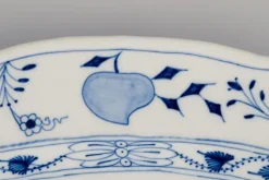 Pamono Large German Blue Onion Pattern Serving Platter from Meissen, 1890s><noscript><img width=