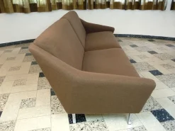Pamono Large German Four-Seater Sofa by Eddie Harlis for Hans Kaufeld, 1958> Couches & Sofas