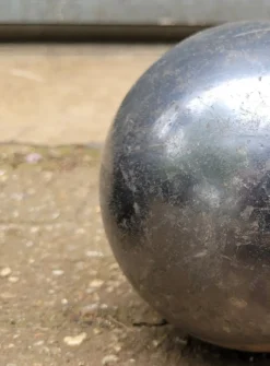 Online Pamono Large Grey Metal Ball