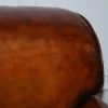 Pamono Large Hand Dyed Leather Chairs, Set of 2> Lounge Chairs & Armchairs