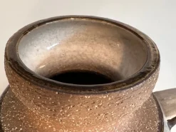 Clearance Pamono Large Handcrafted Ceramic Art Jug by Noomi Backhausen for Søholm, Denmark, 1960s