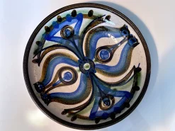 Sale Pamono Large Handcrafted Ceramic Art Bowl by Noomi Backhausen for Søholm, Denmark, 1960s