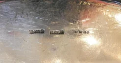 Pamono Large Handmade Sterling Silver Platter, 1930s