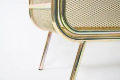 Pamono Large Harold Gold Cabinet by Jesse Visser><noscript><img width=