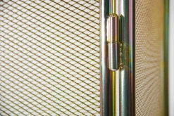 Pamono Large Harold Gold Cabinet by Jesse Visser><noscript><img width=