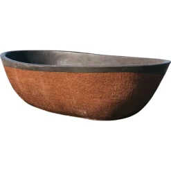 Clearance Pamono Large High Clay Bathtub by Studio Loho