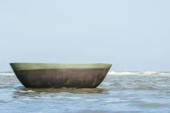 Clearance Pamono Large High Clay Bathtub by Studio Loho
