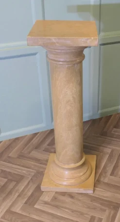 Outlet Pamono Large Honey Marble Column