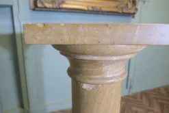Outlet Pamono Large Honey Marble Column