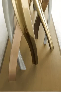 Outlet Pamono Large Il Pezzo 8 Glass Table by Il Pezzo Mancante