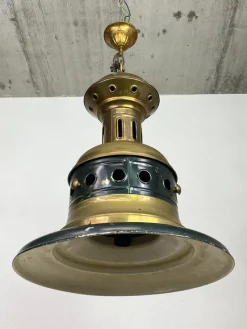Outlet Pamono Large Industrial Hanging Lamp, 1930s