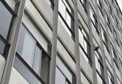 Pamono Large Insa Facade Panel attributed to Jean Prouvé, France, 1960s> Architectural Elements
