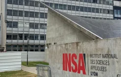 Pamono Large Insa Facade Panel attributed to Jean Prouvé, France, 1960s><noscript><img width=