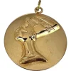New Pamono Large Italian 18 Karat Yellow Gold Queen Nefertiti Bust Charm Pendant, 1980s