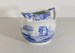 Sale Pamono Large Italian Blue and White Spode Jug