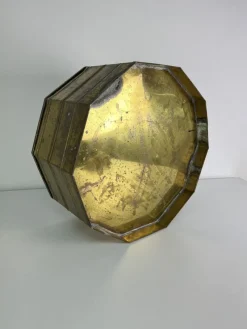 Pamono Large Italian Brass Planter, 1960s><noscript><img width=
