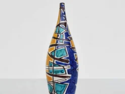 Pamono Large Italian Ceramic Solifiore Vase, 1950s><noscript><img width=