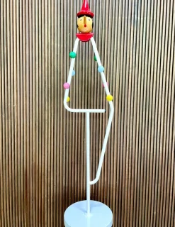 Pamono Large Italian Pinocchio Coat Rack from Giocattoli Galetti Milano, 1950s> Racks, Hooks & Valets