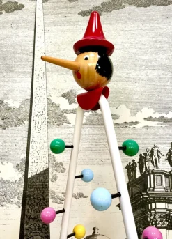 Pamono Large Italian Pinocchio Coat Rack from Giocattoli Galetti Milano, 1950s><noscript><img width=