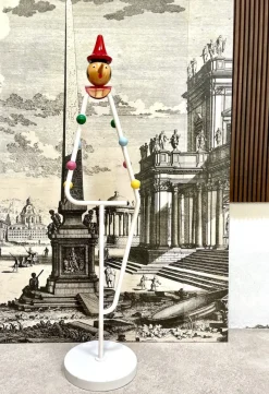 Pamono Large Italian Pinocchio Coat Rack from Giocattoli Galetti Milano, 1950s><noscript><img width=