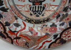 New Pamono Large Japanese Imari Arita Charger Dish, 1700