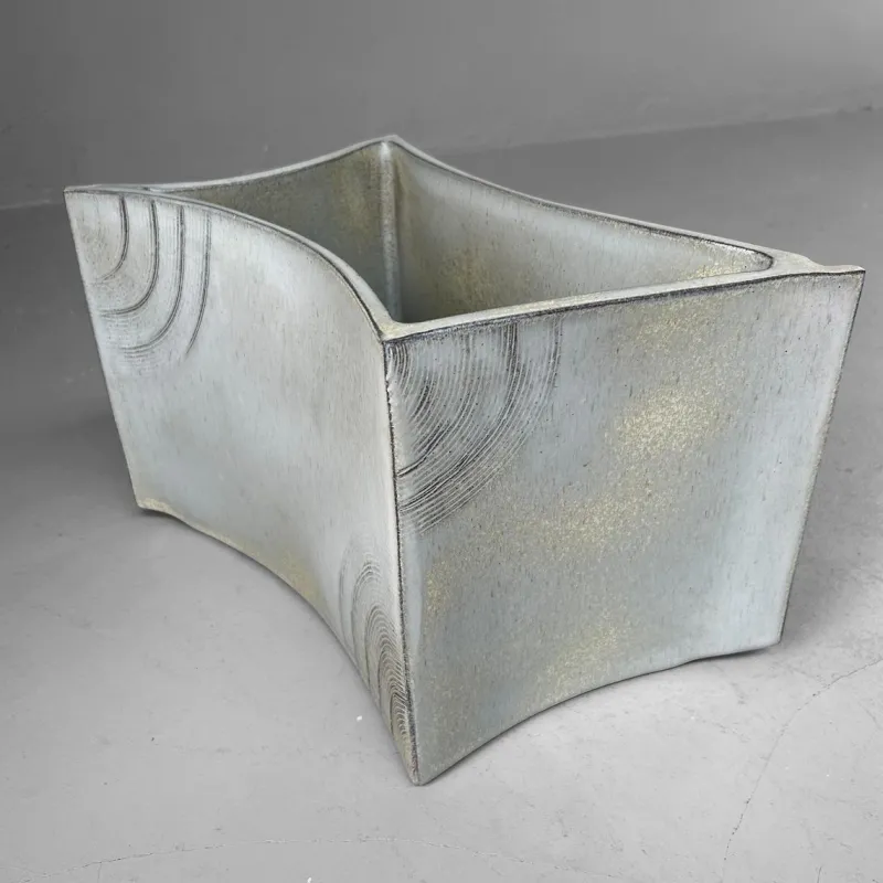 Pamono Large Japanese Okimono Ikebana Vase, 1970s> Vases