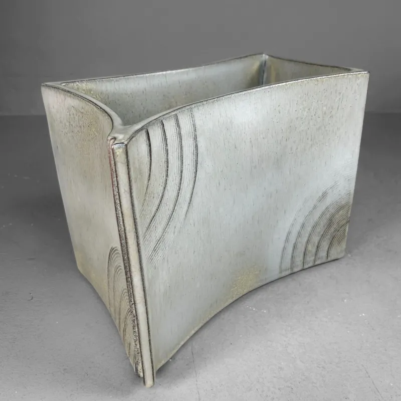 Pamono Large Japanese Okimono Ikebana Vase, 1970s> Vases