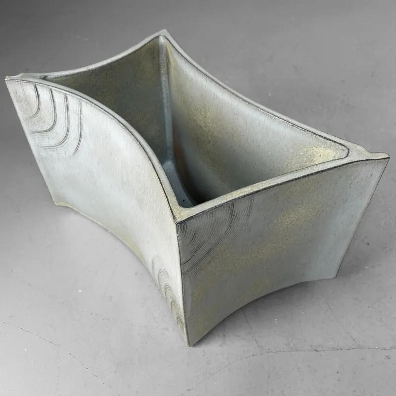 Pamono Large Japanese Okimono Ikebana Vase, 1970s> Vases