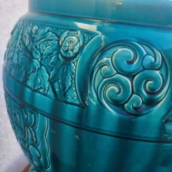 Pamono Large Japanese-Style Ceramic Planter, 1800s><noscript><img width=