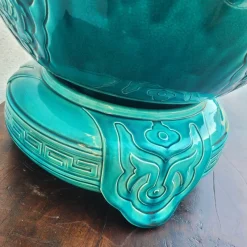 Pamono Large Japanese-Style Ceramic Planter, 1800s><noscript><img width=