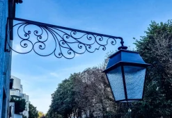 Pamono Large Lanterns, 1970s, Set of 2