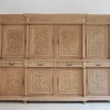 Outlet Pamono Large Late 19th Century Bleached Oak Cabinet
