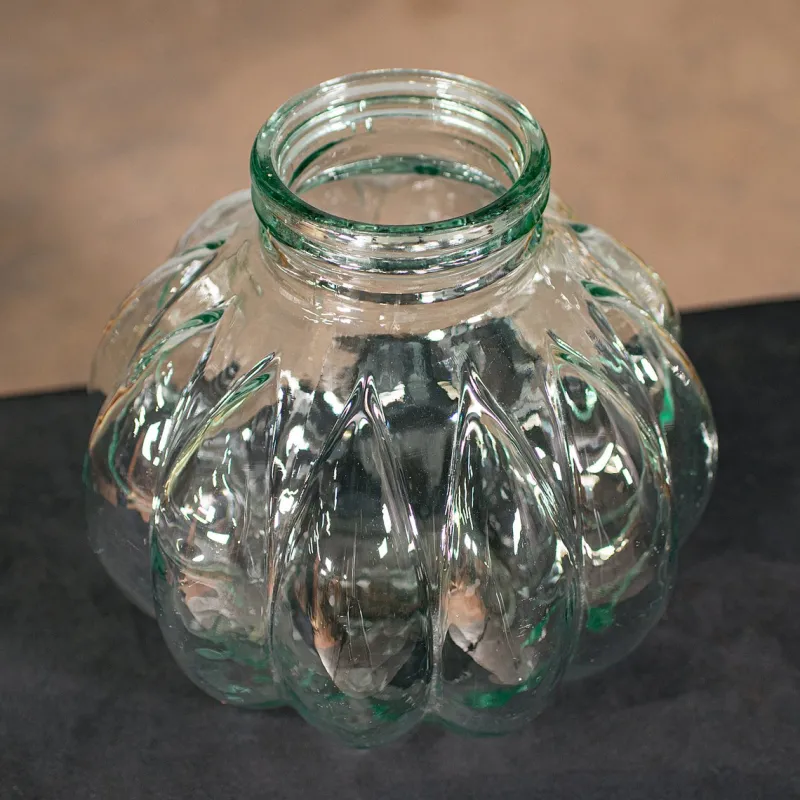Pamono Large Late 20th Century Vintage English Glass Storage Jar, 1970s> Glassware