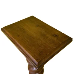 Sale Pamono Large Louis XII French Walnut Barley Twisted Pillar, 1870s