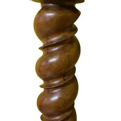 Sale Pamono Large Louis XII French Walnut Barley Twisted Pillar, 1870s