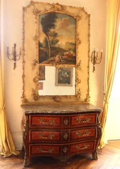 Pamono Large Louis XV Style Mirror><noscript><img width=