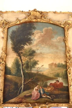Pamono Large Louis XV Style Mirror><noscript><img width=