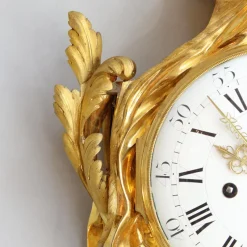 Pamono Large Louis XVI Cartel Wall Clock, Paris, 1770s><noscript><img width=