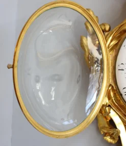 Pamono Large Louis XVI Cartel Wall Clock, Paris, 1770s><noscript><img width=