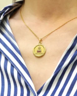 Pamono Large Love Medal from Augis> Necklaces