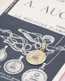Pamono Large Love Medal from Augis><noscript><img width=