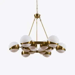 Best Pamono Large Lucca Sputnik Chandelier from Pure White Lines