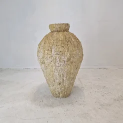 Pamono Large Mactan Stone or Fossil Stone Planter, 1980s><noscript><img width=
