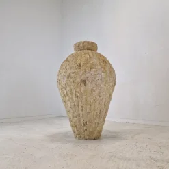 Pamono Large Mactan Stone or Fossil Stone Planter, 1980s><noscript><img width=