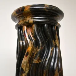 Pamono Large Marble Effect Columns, 1970, Set of 2><noscript><img width=