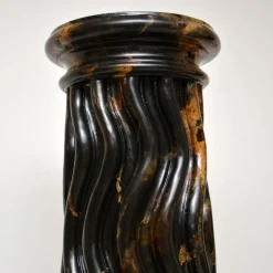 Pamono Large Marble Effect Columns, 1970, Set of 2><noscript><img width=
