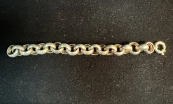 Discount Pamono Large Mesh Bracelet in Silver, 1970